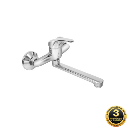 Baterija za sudoperu MINOTTI PICOLO 4415 S zidna kratka lula