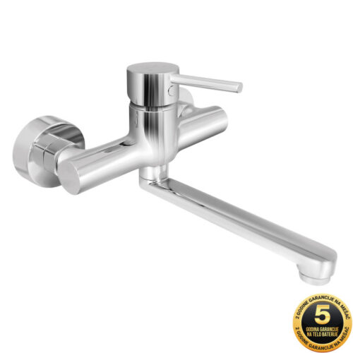 Baterija za sudoperu MINOTTI TUBO 6115-L zidna duga lula