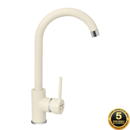 Baterija za sudoperu MINOTTI TUBO labud 6118C šampanj