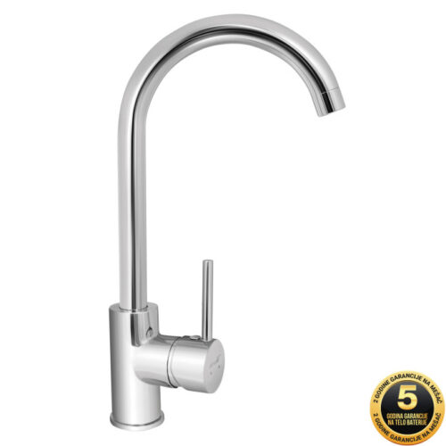 Baterija za sudoperu MINOTTI TUBO 6118 – 3 cevi labud