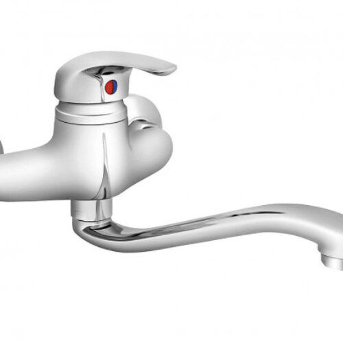 Baterija za sudoperu MINOTTI STANDARD 6882-S zidna kratka lula