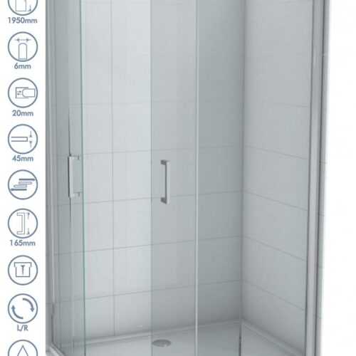 Element tuš kabine COPEN ATLAS ELEMENT 100x195cm