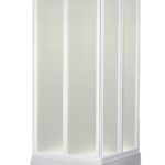 Kabina 100x80 Pleks.beli ram Polyagram