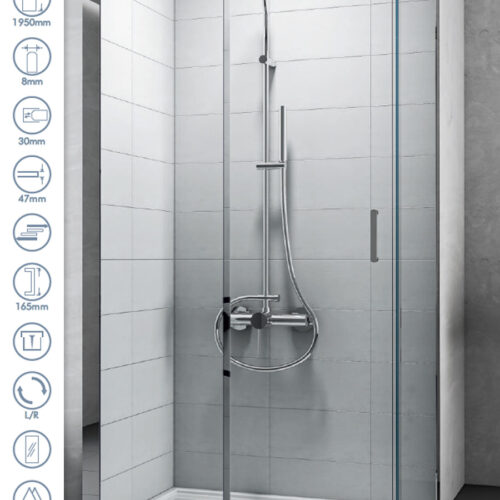 Tuš kabina COPEN TITAN 100x80x195cm