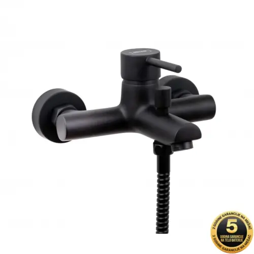 Baterija za kadu MINOTTI TUBO DARK ELEGANCE 6111B-crna