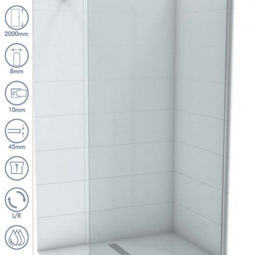 Tuš paravan – stena C-02-SP120 Copen Project