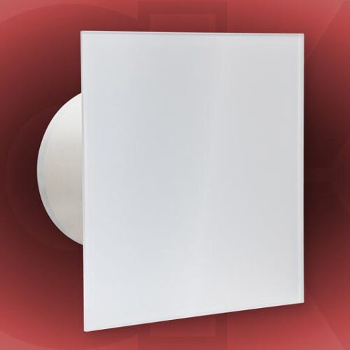 Ventilator MMP-UE 100/100 sa zaklopcem 06 staklo / belo mat