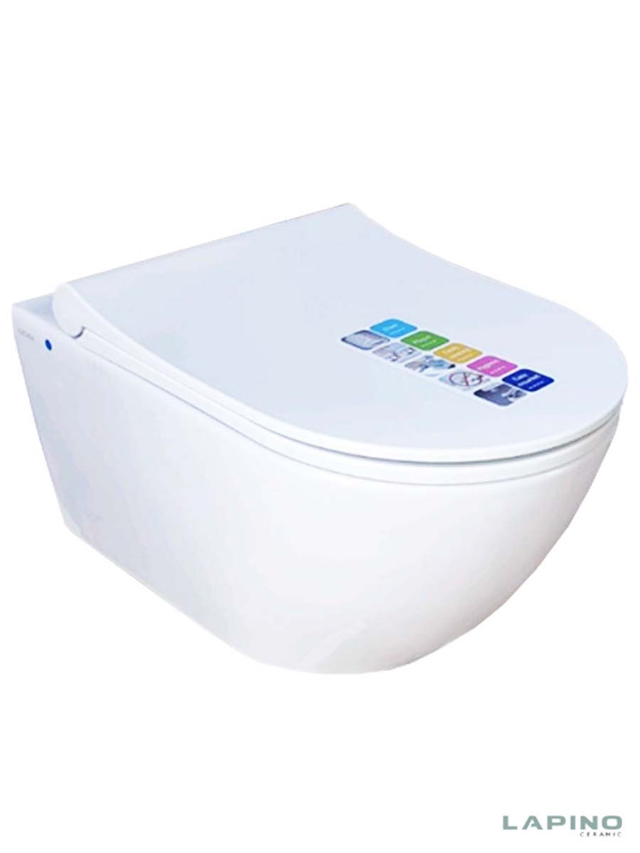 Wc solja Lapino GSP sa slim soft close daskom 1 Wc solja Lapino GSP sa slim soft close daskom 1