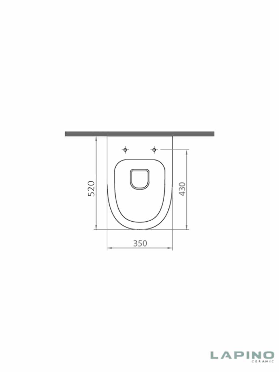 Wc solja Lapino GSP sa slim soft close daskom 2
