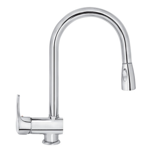 Baterija za sudoperu sa izvlačnim tušem Rosan CUBO JC38501