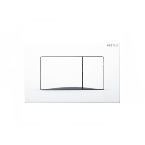 Active tipka za ugradni vodokotlić bela Fluenta