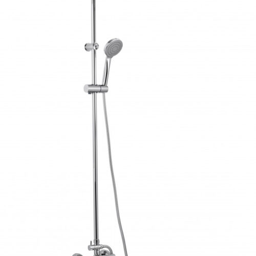 Baterija za tuš kabinu MINOTTI TUBO sa komplet usponskim tušemMUT 065/6113C TUBO