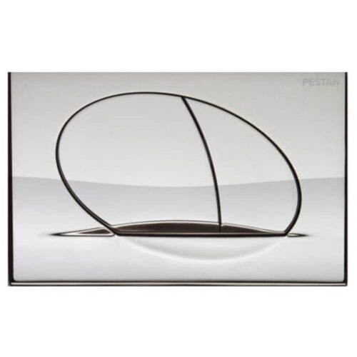 PLAY Hrom Sjaj tipka za ugradni vodokotlić Fluenta