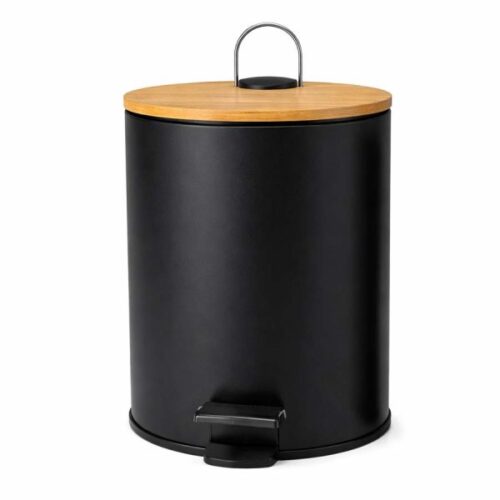 Kanta za otpatke Natural wood black 5L Lapino 477C