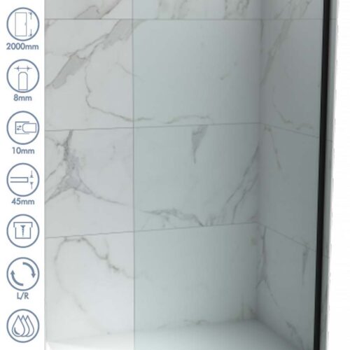 Tuš paravan – stena C-02-SPB100 Copen Project