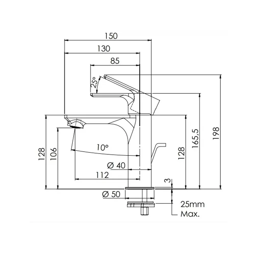 Skica Energy za lavabo Skica Energy za lavabo