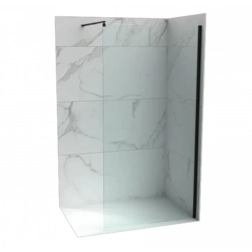 Walk-in COPEN PROJECT 1200×2000 8mm staklo crni profil C-02-SPB120