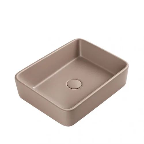 Lavabo nadgradni MINOTTI 48x37x13 cappuccino 7005MC