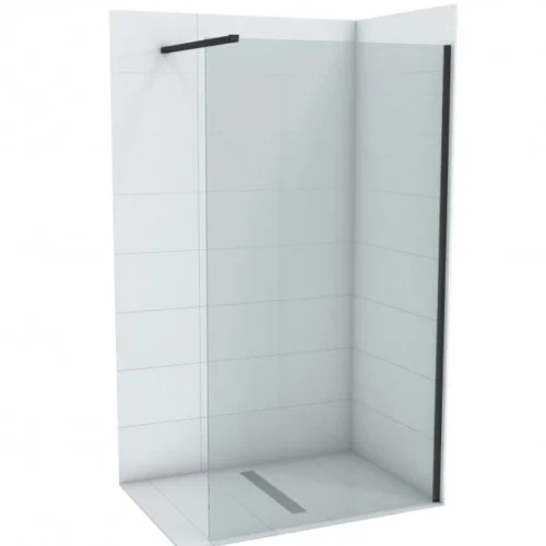 Walk-in COPEN MONTE 800×2000 8mm staklo. mat crni C-02-S80MB